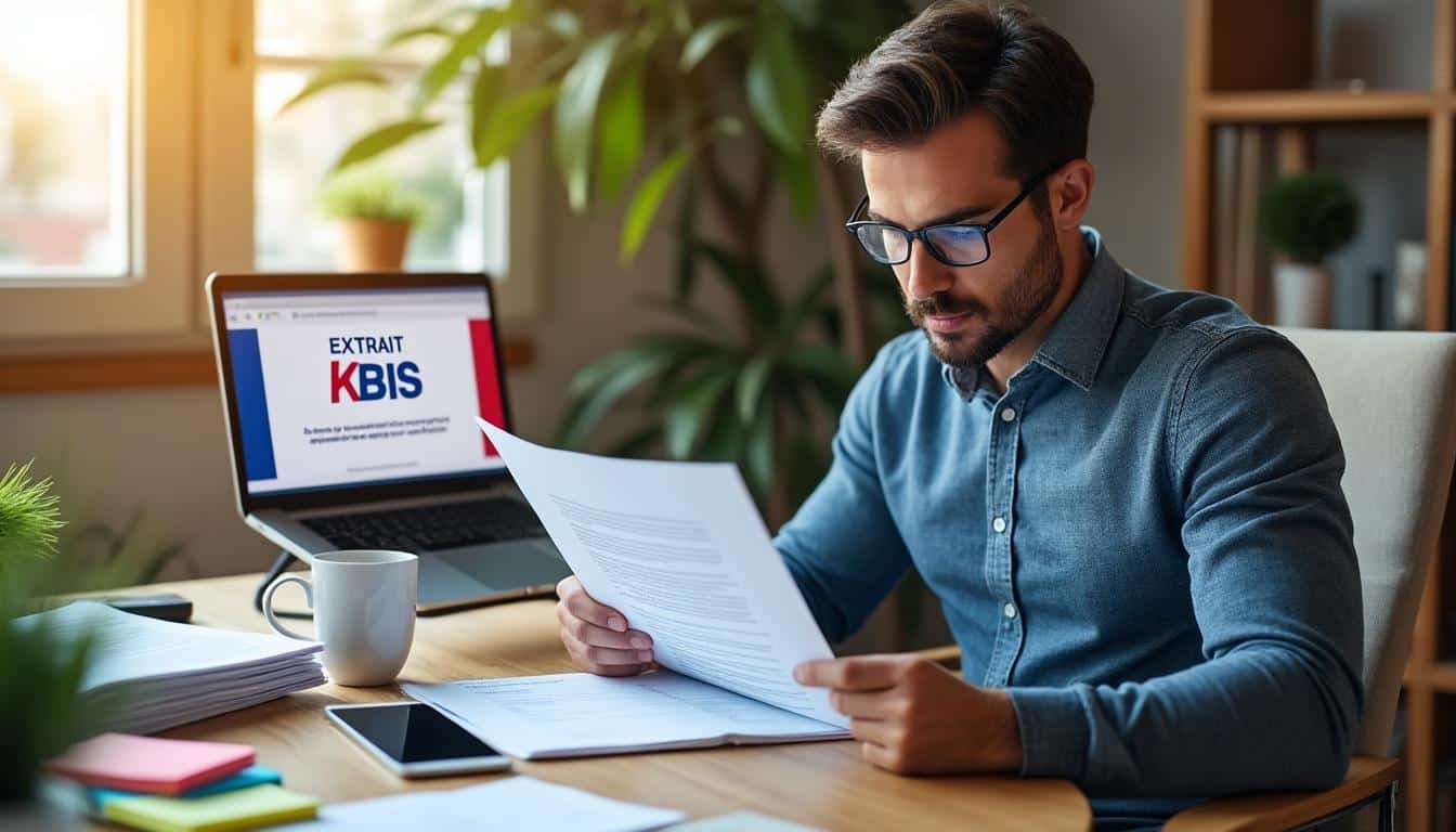 Illustration: Définition et utilité de l’extrait Kbis pour une micro-entreprise