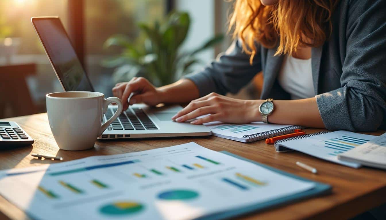 Illustration: Les étapes pour réaliser un prévisionnel de micro-entreprise gratuit