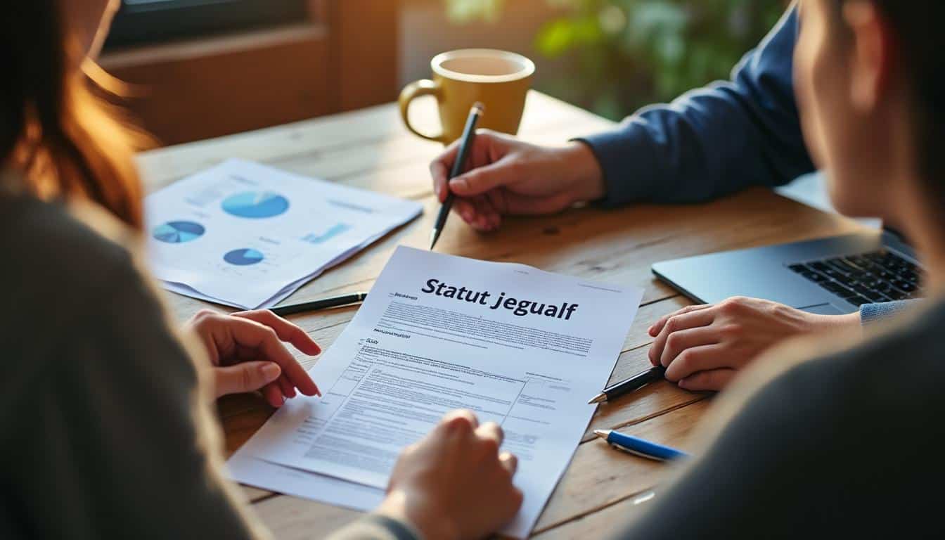 Illustration: Comprendre le statut juridique entre entreprise individuelle et régime simplifié