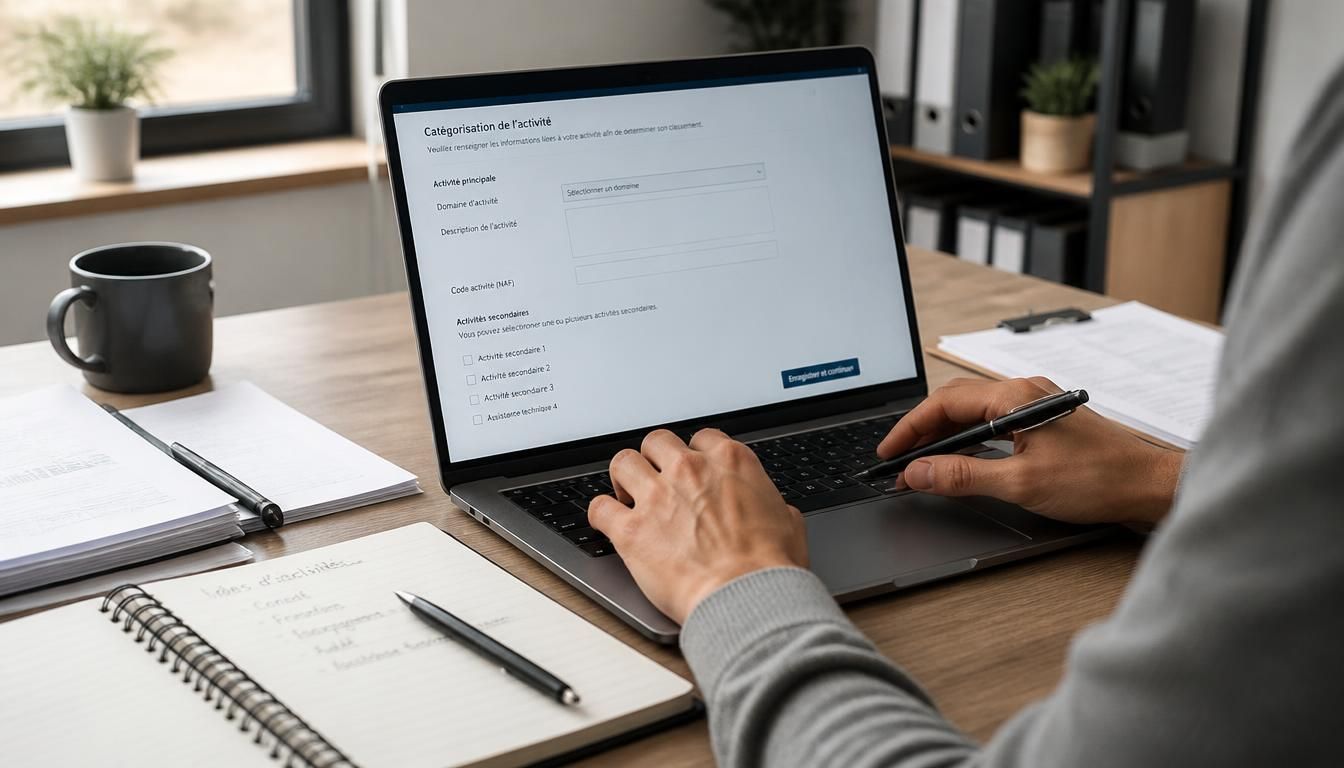 Catégorisation de l’activité sur l’INPI : bien la remplir